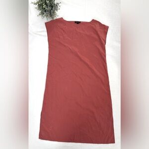 Eileen Fisher Terracotta Dress